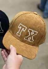Load image into Gallery viewer, Embroidered Corded TX Cap