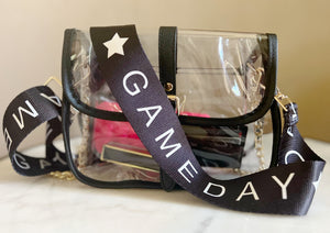 Game Day Clear Crossbody Purse