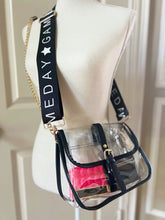 Load image into Gallery viewer, Game Day Clear Crossbody Purse