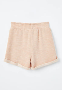 Girls Heathered Shorts Set