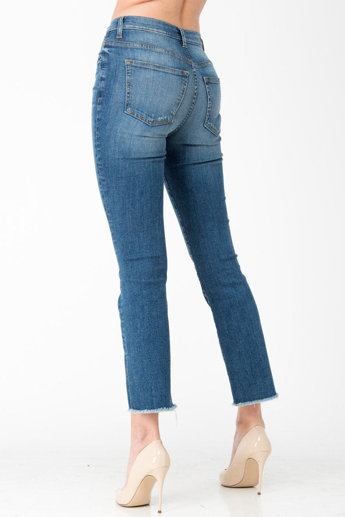 High Rise Kick Flare Jeans