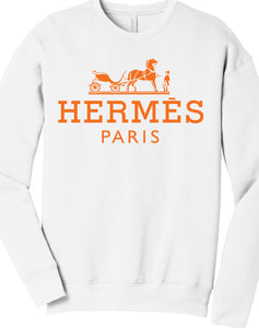 Designer Inspired Hermès Sweatshirt