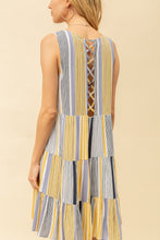 Load image into Gallery viewer, Sammy Dress in Navy/Gold