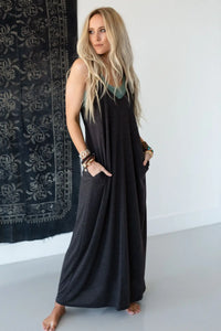 The Perfect Maxi Dress- Charcoal