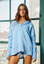 Load image into Gallery viewer, Baby Blues French Terry Hoodie