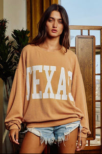 TEXAS Corded Sweatshirt